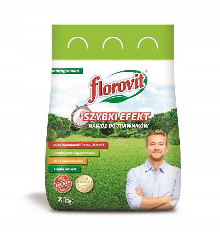 Florovit trávnikové hnojivo granule 5 kg